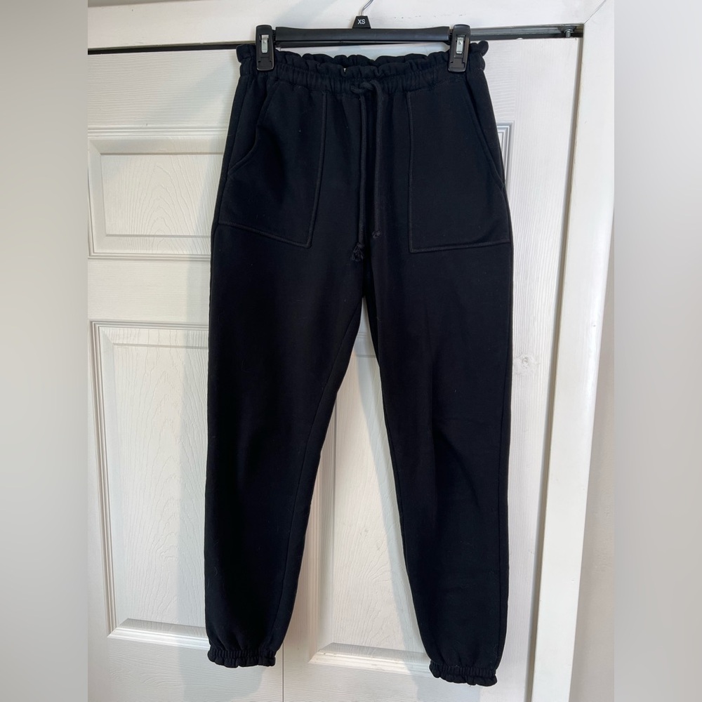 Abercrombie Black Jogger Pants